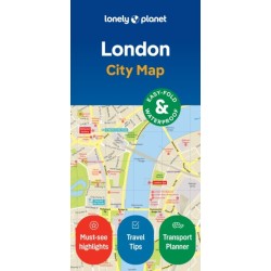 Lonely Planet London City Map