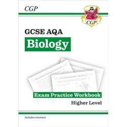 New GCSE Biology AQA Higher Exam Practice Workbook with CGP RevisionHub