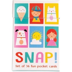 Children's snap cards