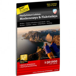 Lofoten : Moskenesøya & Flakstadøya 1:30 000