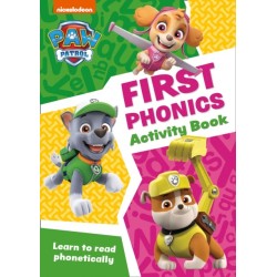 PAW Patrol First Phonics Activity Book: Get Set for School!
