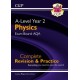 A-Level Physics: AQA Year 2 Complete Revision & Practice with Online Edition