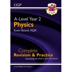 A-Level Physics: AQA Year 2 Complete Revision & Practice with Online Edition