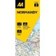 AA Road Map Normandy