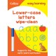 Lower Case Letters Age 3-5 Wipe Clean Activity Book: Ideal for Home Learning