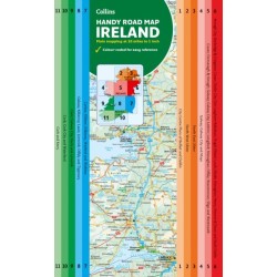Map of Ireland Handy: Ideal for route planning