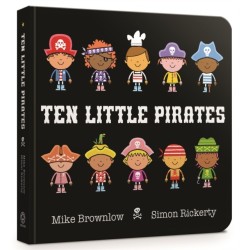 Ten Little Pirates Board Book