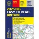 2025 Philip's Big Easy to Read Britain Road Atlas: (A3 Paperback)