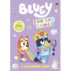 Bluey: Fun and Games: A Colouring Book: Official Colouring Book