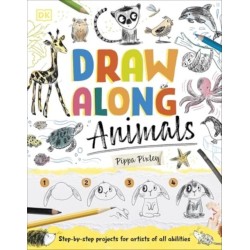 Draw Along Animals: Sketch Your Way Through the Animal Kingdom