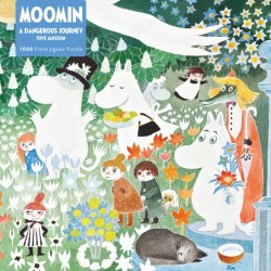 Adult Sustainable Jigsaw Puzzle Moomin: A Dangerous Journey: 1000-pieces. Ethical, Sustainable, Earth-friendly