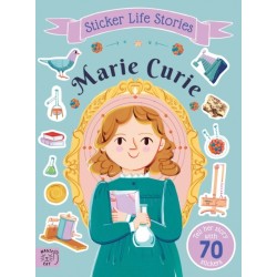 Marie Curie: An inspiring sticker story about never giving up