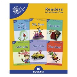 Phonic Books Dandelion Readers Set 3 Units 1-10: Sounds of the alphabet and adjacent consonants