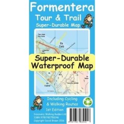 Formentera Tour and Trail Super Durable Map