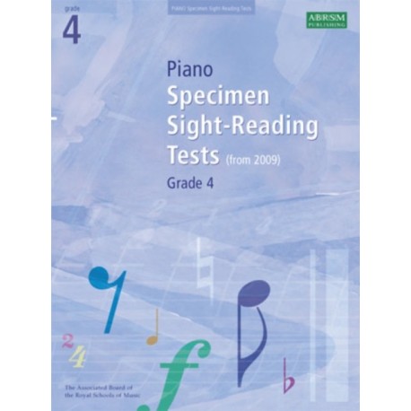 Piano Specimen Sight-Reading Tests, Grade 4