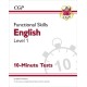 Functional Skills English Level 1 - 10 Minute Tests