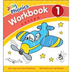 Jolly Phonics Workbook 1: in Precursive Letters (British English edition)