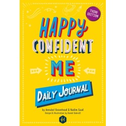 Happy Confident Me Journal: Gratitude and Growth Mindset Journal to boost children's happiness, self-esteem, positive thinking, mindfulness and resilience