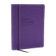 NoteWorthy New Testament: Read and Journal Through the New Testament in a Year (NKJV, Purple Leathersoft, Comfort Print)
