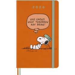 Moleskine Ltd. Ed. Peanuts 2026 12-Month Weekly Large Hardcover Notebook: Snoopy Tomorrow
