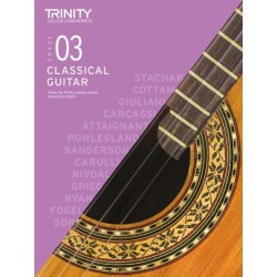 Trinity College London Classical Guitar Exam Pieces From 2020: Grade 3: Grade 3