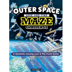 Gentaro Kagawa's Curious Quest: Outer Space: Seek-and-Find Maze Challenges