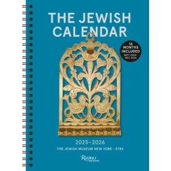 The Jewish Calendar 2025–2026 (5786) 16-Month Planner Calendar