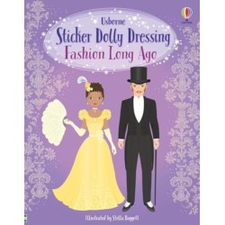 Sticker Dolly Dressing Fashion Long Ago