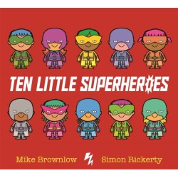 Ten Little Superheroes