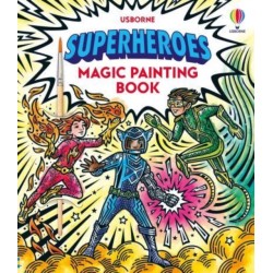 Superheroes Magic Painting Book