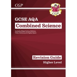 New GCSE Combined Science AQA Higher Revision Guide with CGP RevisionHub