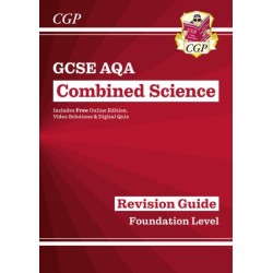 New GCSE Combined Science AQA Foundation Revision Guide with CGP RevisionHub