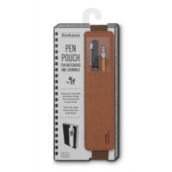 Bookaroo Pen Pouch - Brown