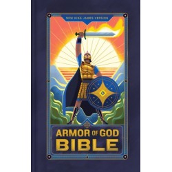 NKJV Armor of God Bible, Hardcover (Children’s Bible, Red Letter, Comfort Print, Holy Bible): New King James Version