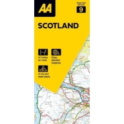 AA Road Map Scotland