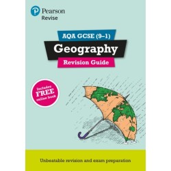 Pearson REVISE AQA GCSE Geography Revision Guide incl. online revision - for 2026, 2027 exams: AQA