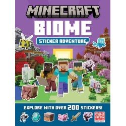 Minecraft Biome Adventure Sticker Book