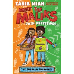 Meet the Maliks – Twin Detectives: The Emerald Emergency: Book 3