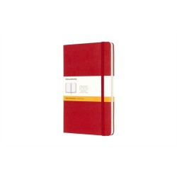 Moleskine Large Ruled Hardcover Notebook Scarlet Red