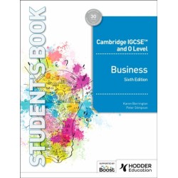 Cambridge IGCSE and O Level Business Sixth Edition