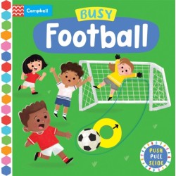 Busy Football: A Push, Pull, Slide Book