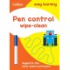 Pen Control Age 3-5 Wipe Clean Activity Book: Ideal for Home Learning
