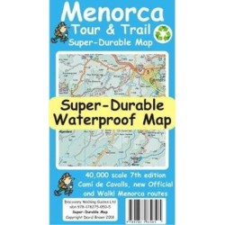Menorca Tour and Trail Map