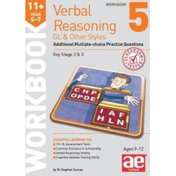 11+ Verbal Reasoning Year 5-7 GL & Other Styles Workbook 5: Additional Multiple-choice Practice Questions