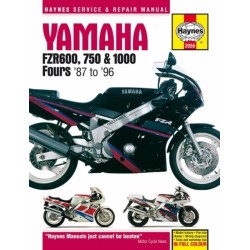 Yamaha FZR600, 750 & 1000 Fours (87 - 96) Haynes Repair Manual