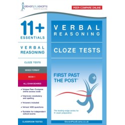 11+ Essentials Verbal Reasoning: Cloze Tests Book 1