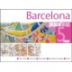 Barcelona PopOut Map: Pocket size, pop up map of Barcelona city centre