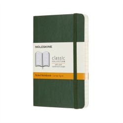Moleskine Pocket Ruled Softcover Notebook: Myrtle Green: Myrtle Green
