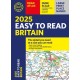 2025 Philip's Easy to Read Road Atlas of Britain: (A4 Paperback)