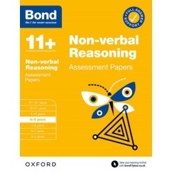 Bond 11+ Non-verbal Reasoning Assessment Papers 8-9 years (for GL Assessment & other 11 plus exams)